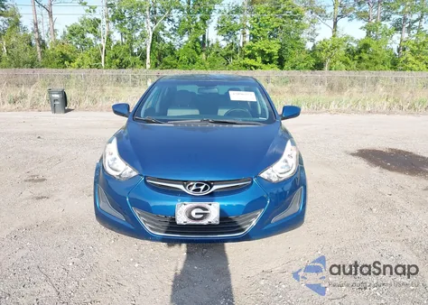 2014 Hyundai Elantra Se z USA, uszkodzony, nr VIN KMHDH4AE5EU215736